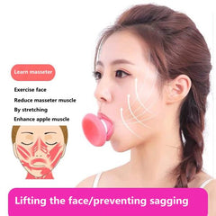 Face Exerciser, Facial Yoga For Skin Tighten Firm, Jaw Exerciser, Double Chin Breathing Exercise Device Jaw Face Slimmer