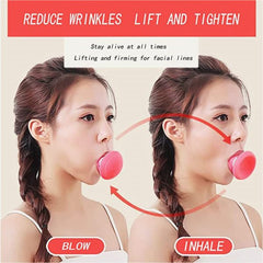 Face Exerciser, Facial Yoga For Skin Tighten Firm, Jaw Exerciser, Double Chin Breathing Exercise Device Jaw Face Slimmer