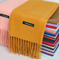 Women Warm Winter Design Shawl Scarf Wrap Stole Weight Less Peshmina Wool 100% Cashmere ( Peshmina Wool )