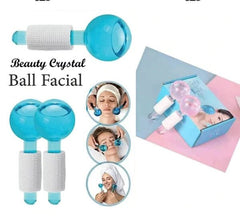 2 Pcs Beauty Crystal Facial Ball (random Color) - TillShopMart