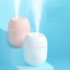Air Humidifier Usb Small Mini Portable Cool Mist Diff-user For Bedroom Office Desk Car Travel Aroma Atomizer ( 220 Ml )