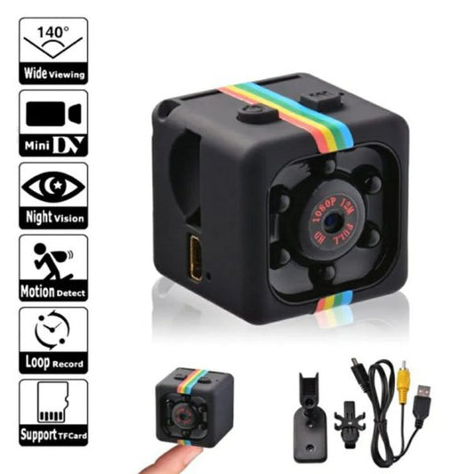 Sq11 1080p Hd Mini Camera Smart Webcam Ir Night Vision Card Direct Recording Surveillance Ip Camera