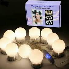 Vanity Mirror Lights – Usb Vanity Lights Makeup Lighting 10 Dimmable Light Bulbs – Hollywood Style Led Vanity Mirror Lights Kit For Makeup – Table Bathroom Dressing Room